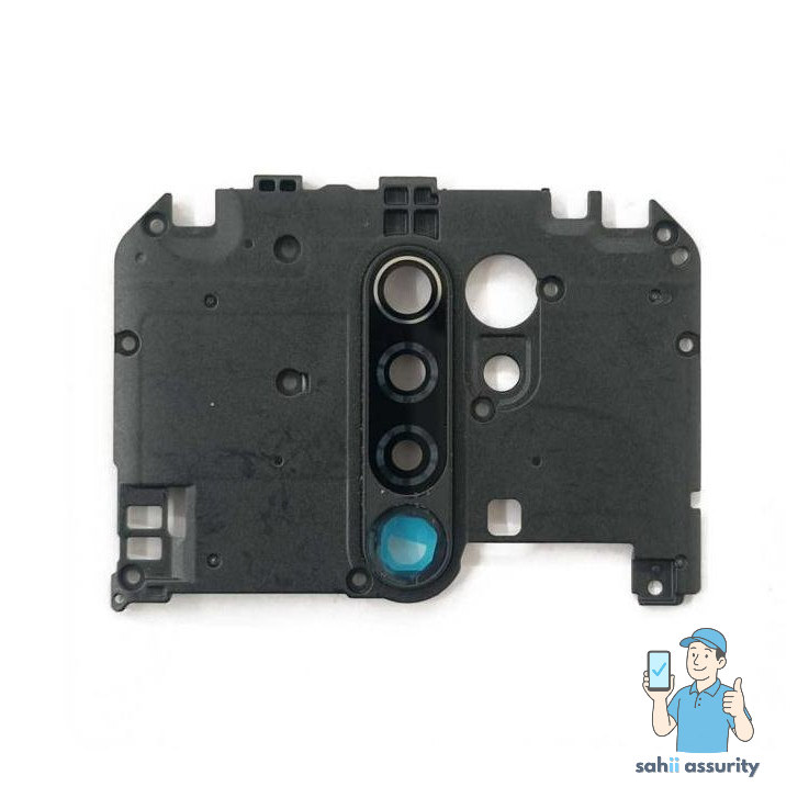 Camera Lens Glass with Frame for Xiaomi Redmi 9 Prime Blue